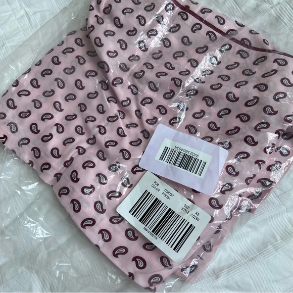 J. Crew - 2025 Cosmo cuffed pant in paisley print - Pink XS - CQ269 - NWT in Bag - Picture 3 of 7